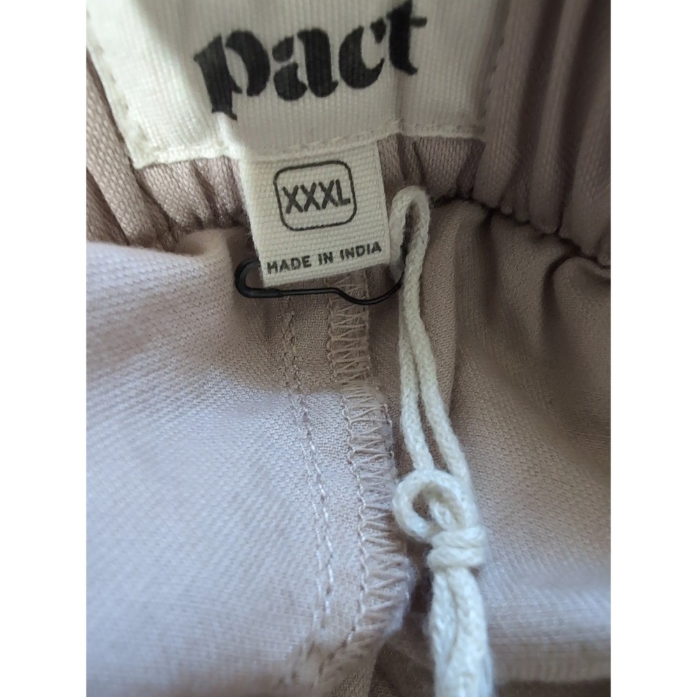 Pact Daily Twill Skirt Beige A Line Organic Cotton Casual Woman's XXXL(1659)G - Picture 4 of 6